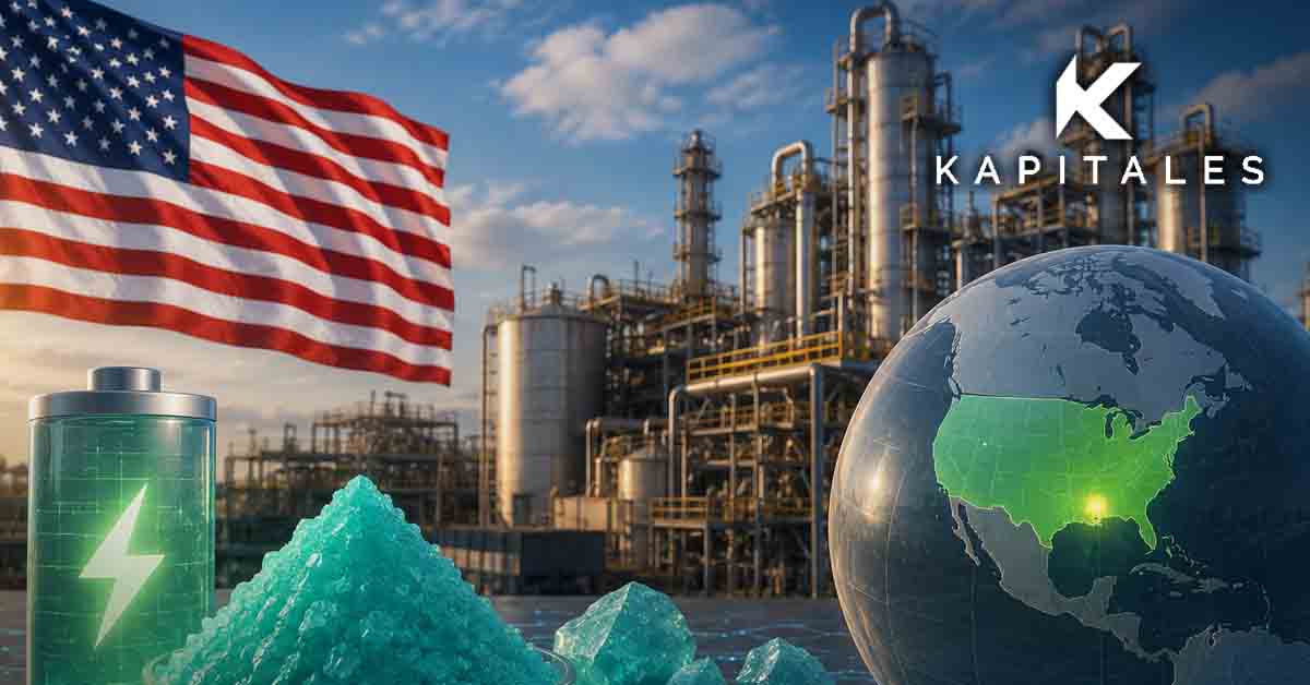 Element 25 Secures Updated US$166 Million U.S. DoE Grant for Louisiana Battery Materials Project
