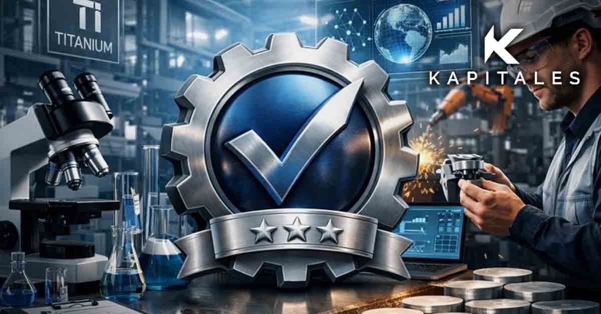 IperionX Strengthens Quality Credentials with ISO 9001 Certification