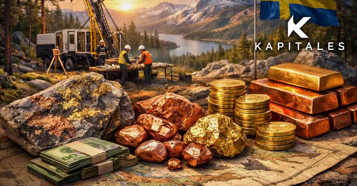 South Harz Potash Secures AU$1.25 million to Advance Swedish Copper-Gold Projects.